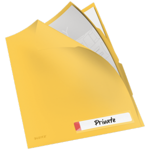 Leitz Privacy Tab Folder