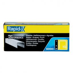 Rapid High Performance Staples No.13 Leg Length 4mm Pack of 5000