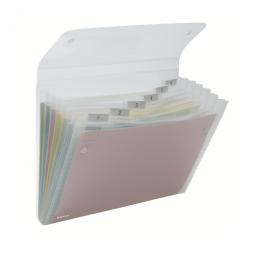 Rexel Ice Expanding Files Durable Polypropylene A4 Clear Pack of 10