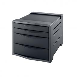 Rexel Choices 4 Drawer Cabinet A4 Black