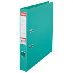 Esselte No.1 Lever Arch File Polypropylene Turquoise Pack of 10