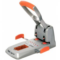 Rapid Supreme Hole Punch HDC150/2-hole Silver/Orange