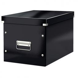 Leitz WOW Click & Store Cube Large Storage Box Black