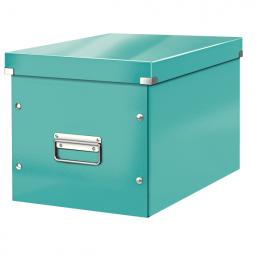 Leitz WOW Click & Store Cube Large Storage Box Ice Blue