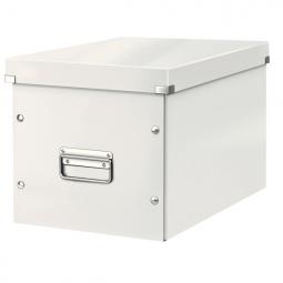 Leitz WOW Click & Store Cube Large Storage Box White Single