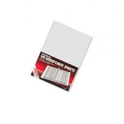 Rexel Twinlock Variform V4 Cash Refill Sheets 5 Columns Pack of 75 Sheets X 5 Packs