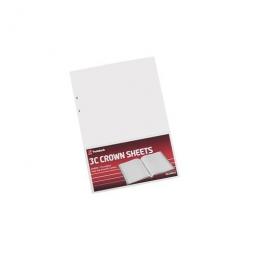 Rexel Twinlock Crown 3C Refill Sheets Double Ledger Pack of 100 Sheets X 5 Packs