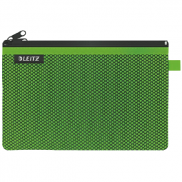 Leitz WOW 2-pocket Travel Pouch L Size: 23x15cm Green Pack of 10