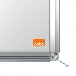 Nobo Premium Plus Enamel Magnetic Whiteboard 1800x900mm