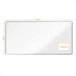 Nobo Premium Plus Enamel Magnetic Whiteboard 1800x900mm