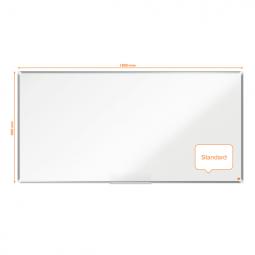 Nobo Premium Plus Steel Magnetic Whiteboard 1800x900mm