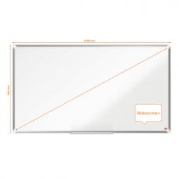 Nobo Premium Plus Widescreen Steel Magnetic Whiteboard 1220x690mm