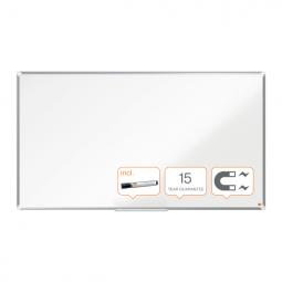 Nobo Premium Plus Widescreen Steel Magnetic Whiteboard 1550x870mm