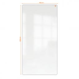 Nobo Portable Whiteboard 1800x900mm Grey Trim