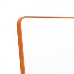 Nobo Portable Whiteboard 1800x900mm Orange Trim