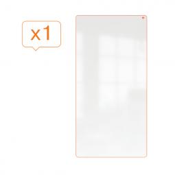 Nobo Portable Whiteboard 1800x900mm Orange Trim