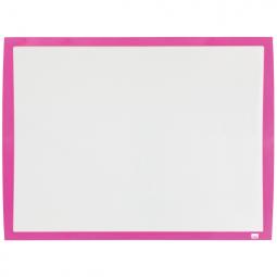 Nobo Small Magnetic Whiteboard 585x430mm Pink Frame