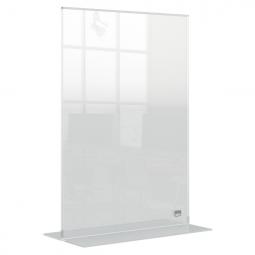 Nobo Premium Plus A4 Clear Acrylic Freestanding Poster Frame