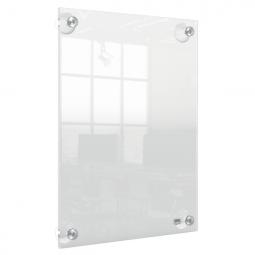 Nobo A4 Clear Acrylic Wall Mounted Repositionable Poster Frame