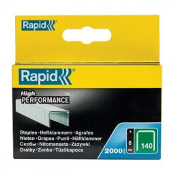 Rapid No. 140 Flatwire staple 8 mm Pack of 2000 Staples