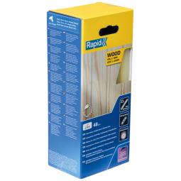 Rapid 12 mm Glue Sticks Wood Pack of 48