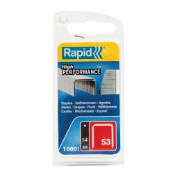 Rapid No. 53 Finewire staple 14 mm Pack of 1080