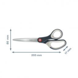 Leitz Cosy Titanium Office Scissors Velvet Grey