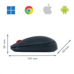 Leitz Cosy Wireless Mouse Velvet Grey