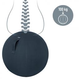 Leitz Ergo Cosy Active Sitting Ball Velvet Grey