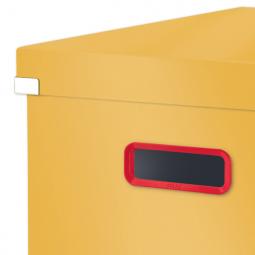 Leitz Storage Box Click & Store Cosy Medium Warm Yellow