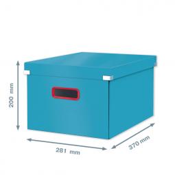 Leitz Storage Box Click & Store Cosy Medium Calm Blue