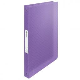 Esselte Colour Breeze 4-Ring Binder A4 Lavender Pack of 4