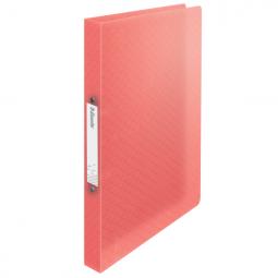 Esselte Colour Breeze 2-Ring Binder A4 Coral Pack of 4