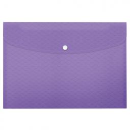 Esselte Colour Breeze A4 Document Wallet Polypropylene Lavender Pack of 3