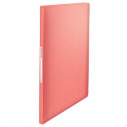 Esselte Colour Breeze Display Book with 60 pockets Coral