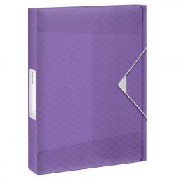 Esselte Colour Breeze Extra Capacity Box File Lavender