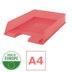 Esselte Colour Breeze Letter Tray Coral