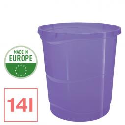 Esselte Colour Breeze Waste Paper Bin Lavender