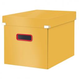 Leitz Storage Box Click & Store Cosy Cube Large Warm Yellow