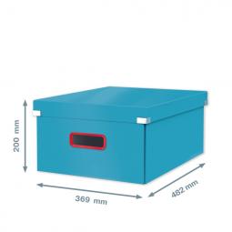 Leitz Storage Box Click & Store Cosy Large Calm Blue