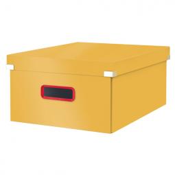 Leitz Storage Box Click & Store Cosy Large Warm Yellow