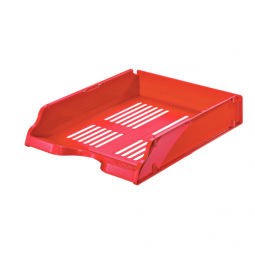 Esselte Transit A4 Letter Tray Red Pack of 10