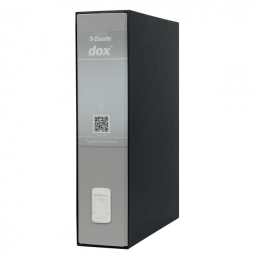 Esselte Dox 2 Lever Arch File Grey Pack of 6