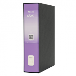 Esselte Dox 2 Lever Arch File Lilac Pack of 6