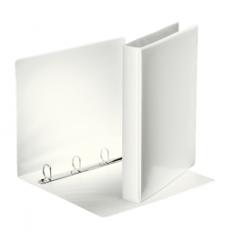 Esselte Panorama A4 Ring Binder A4 50mm Polypropylene White Pack of 10