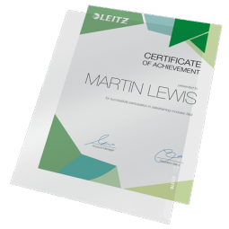 Leitz Premium Folder 150 Micron A4