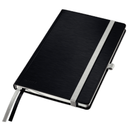 Leitz Style Notebook A5 plain with hardcover Pack of 5