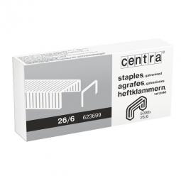 CENTRA Staples 26/6mm 1 Box of 5000 Staples