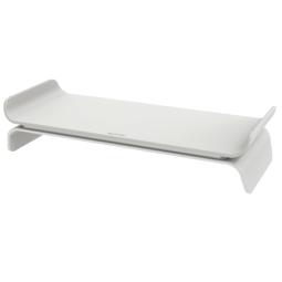 Leitz Ergo Monitor Stand with Two Height Settings Light Grey/White 65040085