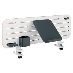 Leitz Ergo Pegboard Desk Organiser with laptop holder 80x25 cm